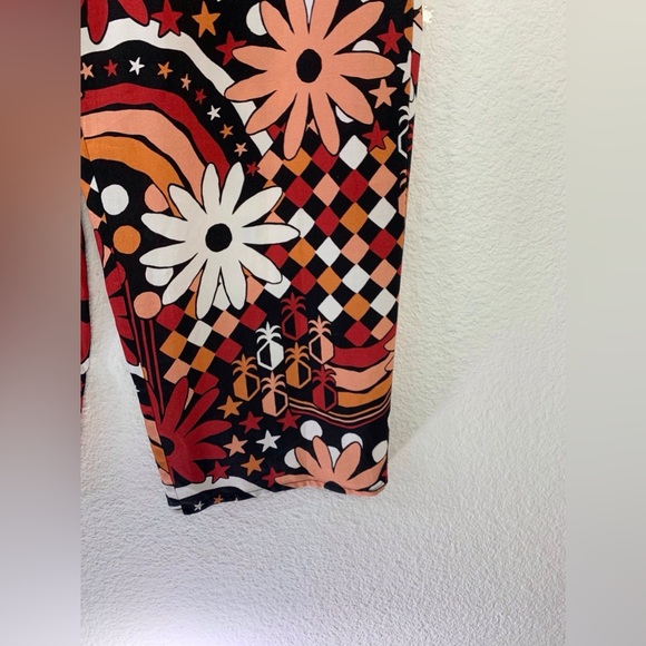 Farm Rio Daisy Wide-Leg Pants size small - Picture 8 of 9